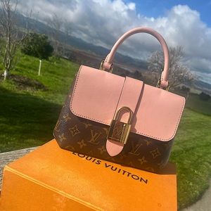 Louis Vuitton Locky Handbag Monogram Canvas